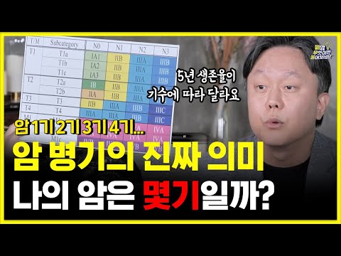 암 1기 2기 3기… 병기 어떻게 구분하고 치료는 어떻게 다를까? | 암 병기의 모든것 | 대한폐암학회