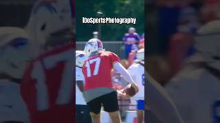 Josh Allen Buffalo Bills Training Camp! Practice Makes Perfect! #nfl #nflseason #football #fanduel