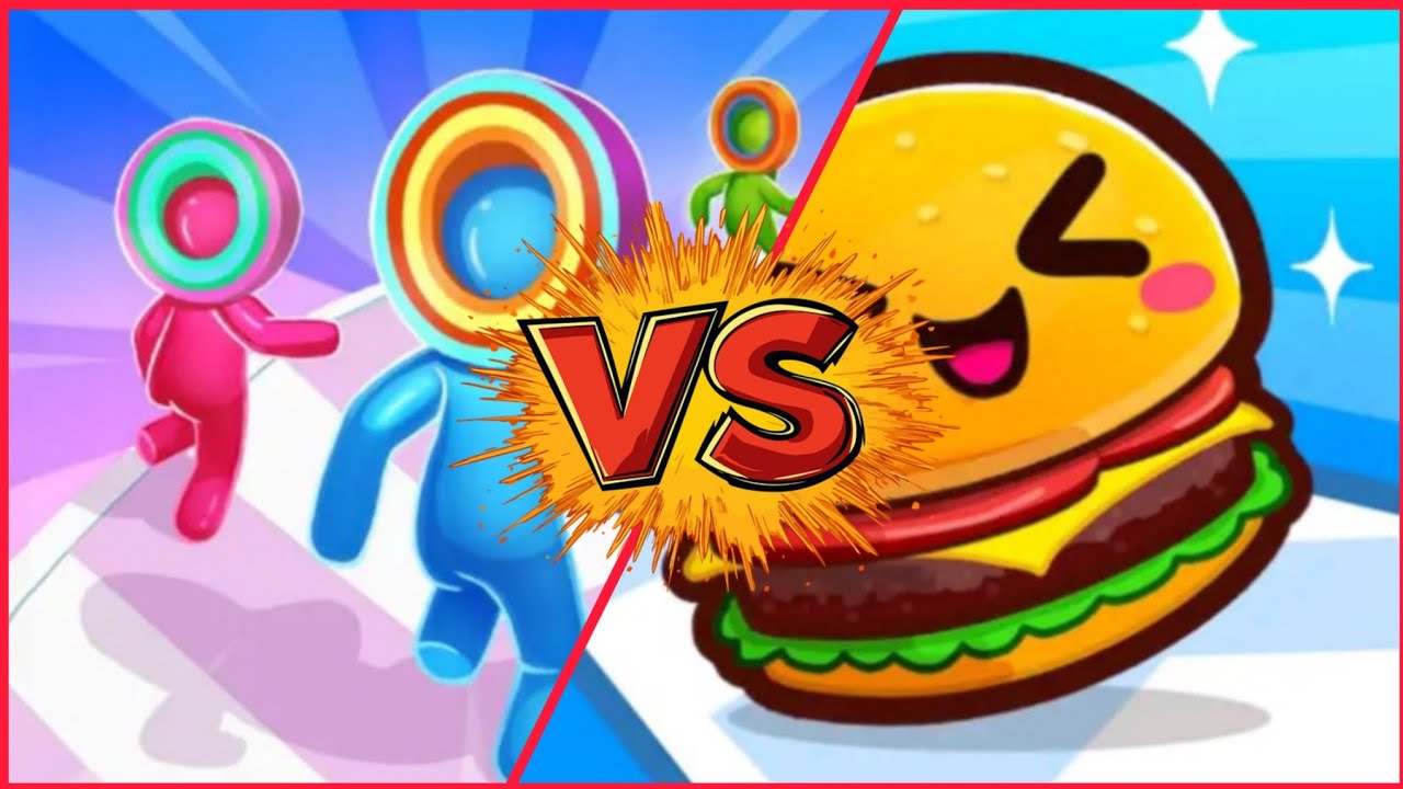 Food run vs count masters new max update level mobile gameplay