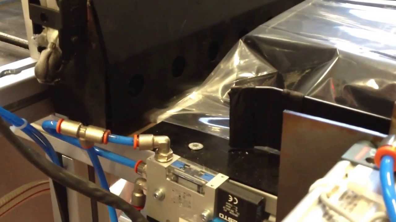 Krimpfoliemachine leerjaar 4