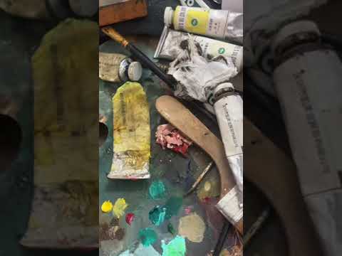 مكنتش متوقعة ان اللوحة تطلع بالشكل ده