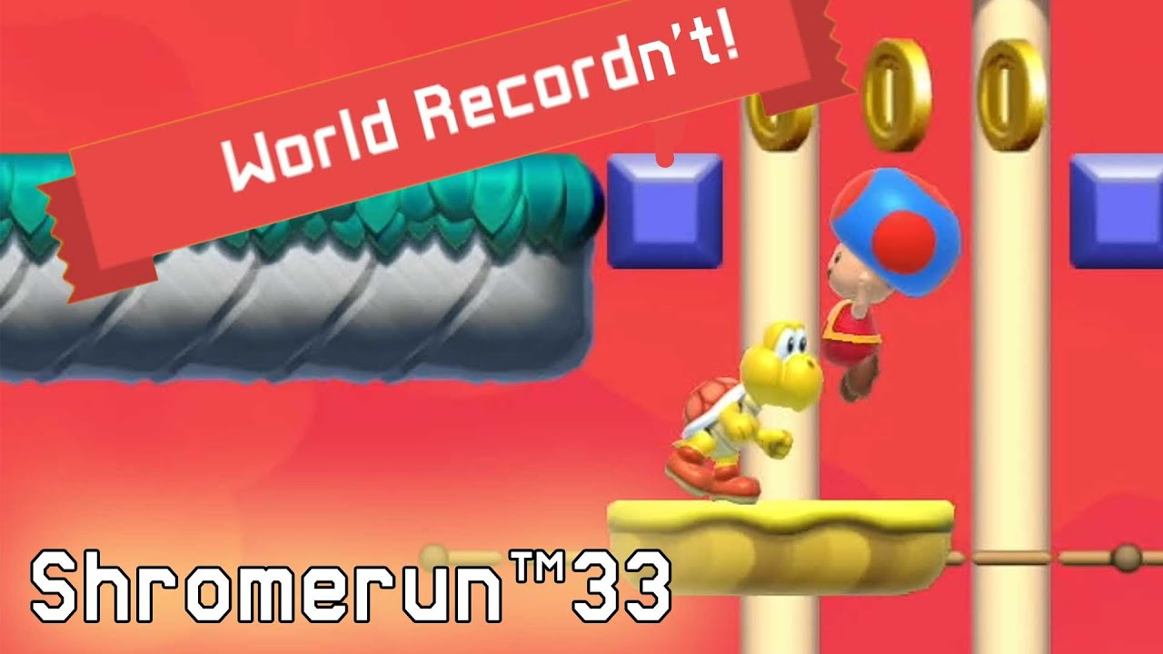 Shromerun 33 - Sub 24 on "☆★The Grand Lava Fortress★☆" by XThomas22 | Super Mario Maker 2