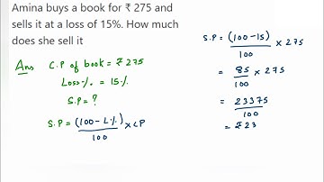 Ex 8.3 - 8q// Chapter 8 Comparing quantities // Class 7 Math // Axiom 1729