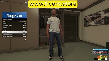 Fivem  Character Creator Script With 3D Spawn
