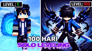 100 Hari Minecraft Solo Leveling