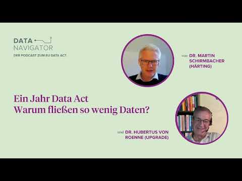Data Navigator: Ein Jahr Data Act – Warum fließen so wenig Daten?