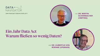 Data Navigator: One Year of the Data Act – Why is so little data flowing