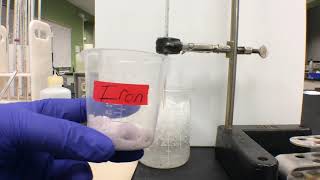 Solute Four: Iron (III) Nitrate nonahydrate
