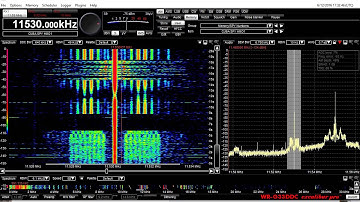 11530 KHZ AM Cuba Spy Number station HM01 17Z 06/12/16