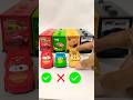 Yes Or No,, Matching Cute Cars With Truck McQueen, Pixar Cars #toys #cars #shorts #mcqueen #cartoys