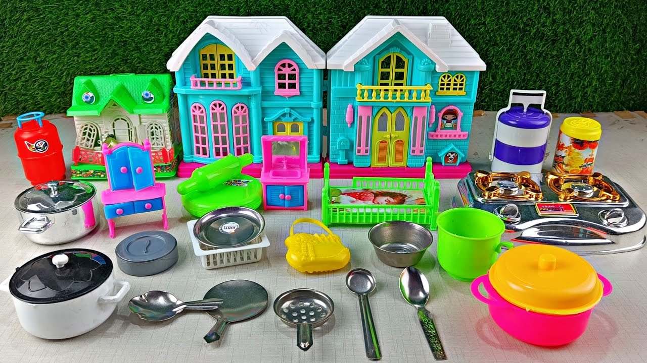 DIY Unboxing Amazing Mini Kitchen Set l Mini Latest Steel And Plastic