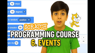 Events Lesson 6 || Scratch Programming ||@MiniEinstein123