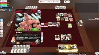 "DC Comics Deck-building Game: Heroes Unite" with KageKaze and Friends! Game 2 pt.2!