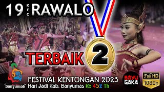 JUARA 2 Festival Kentongan HUT Banyumas Ke 452 Tahun 2023 | 19 Kec. RAWALO