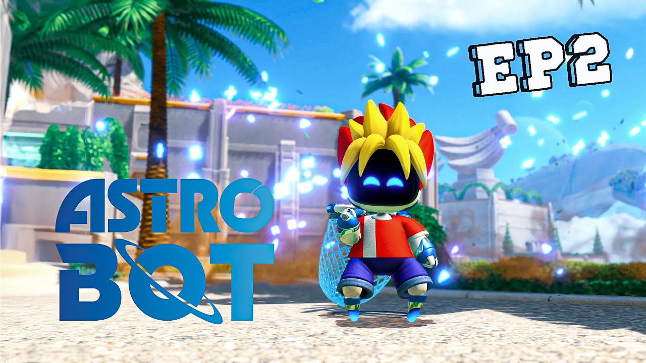 HERE COMES THE GIANT MONKEY BOSS | Astro Bot Walkthrough Episode 2