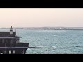 Чёрное море Анапы, закат и чайки