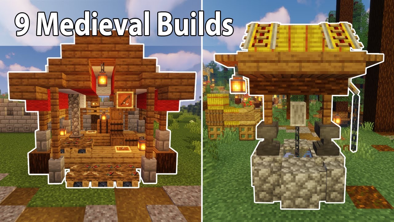 Minecraft, How to Build a Medieval Village