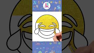 Aprende a Dibujar un Emoji de Risa - Chiki Arte #shorts #dibujosfaciles #chikiarte