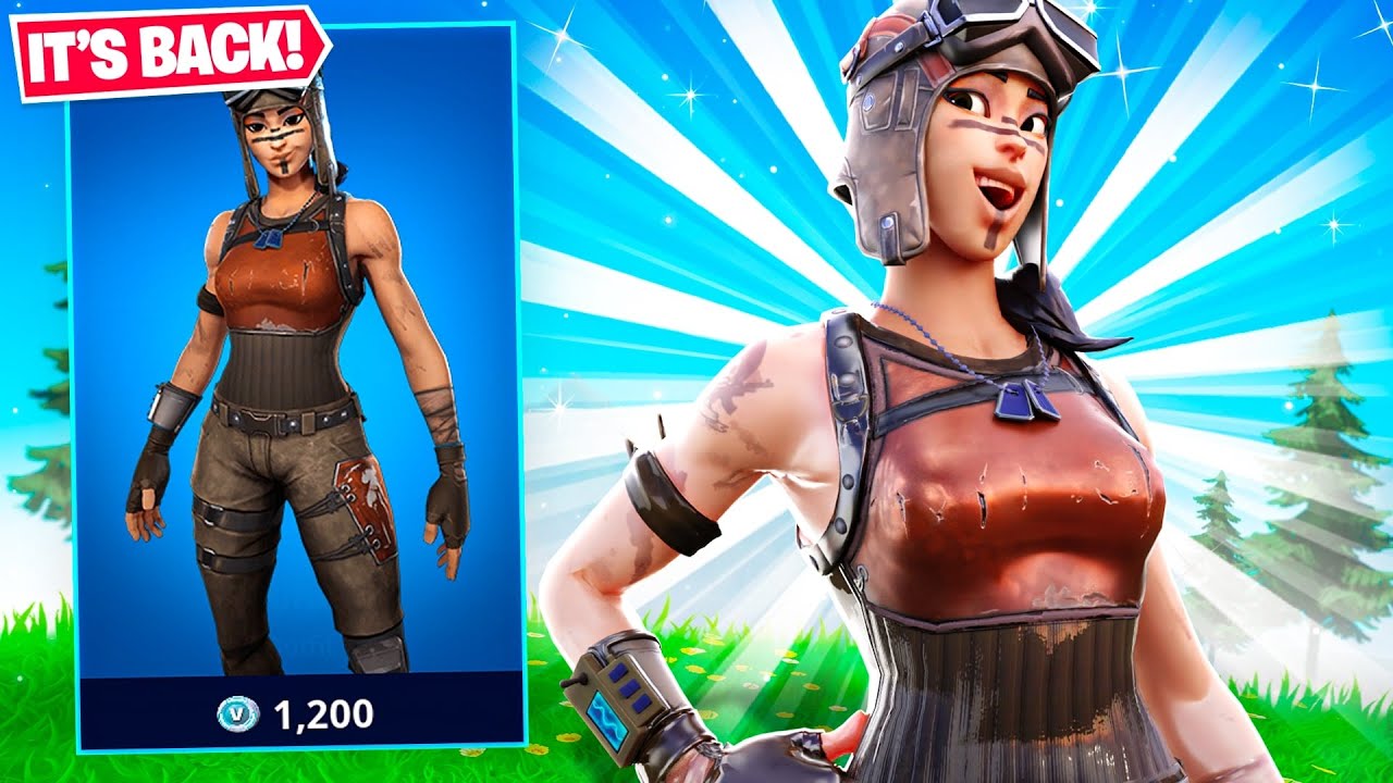 RENEGADE RAIDER is BACK in Fortnite!! (Renegade Raider ...