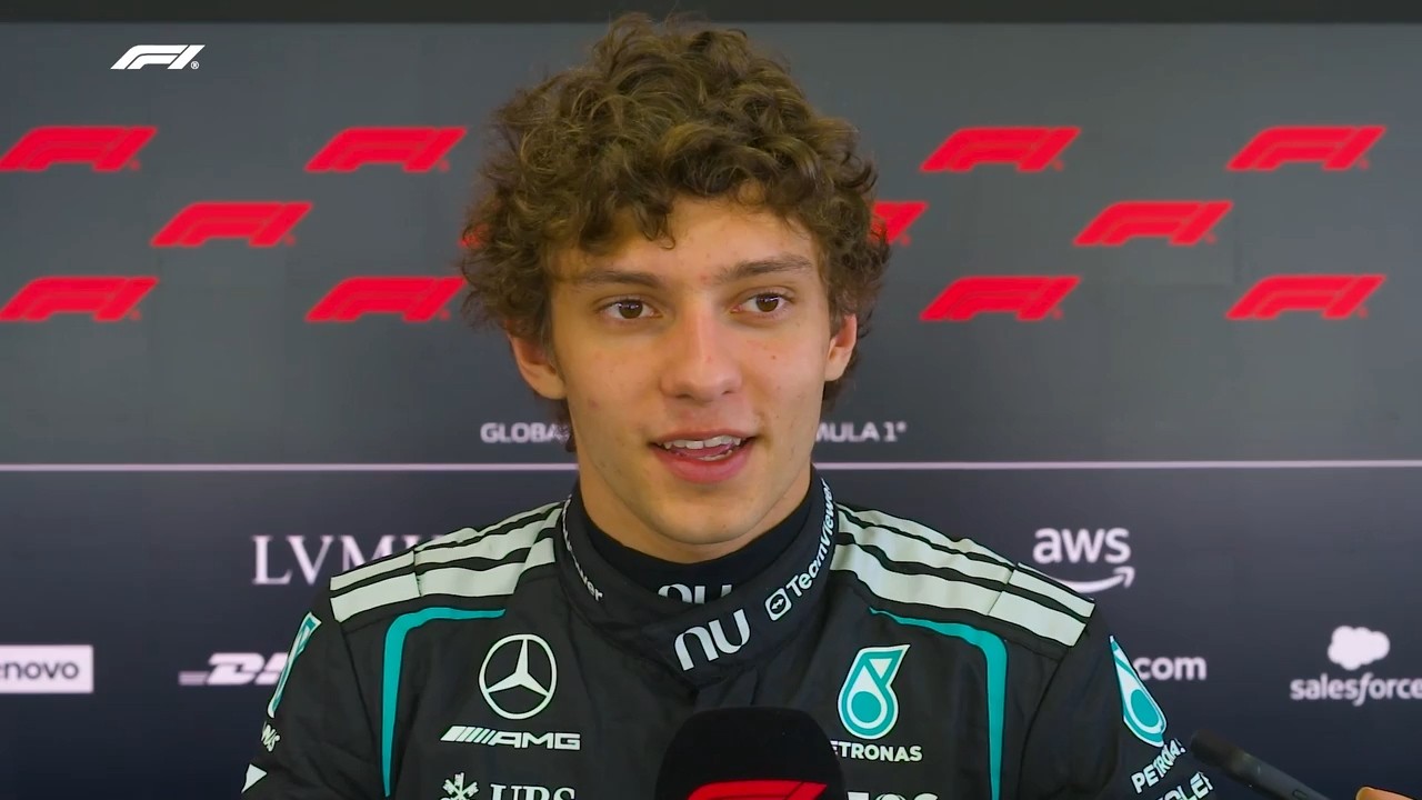 Kimi Antonelli Post-Race Interview | there's a really good dynamic I F1 2026 Australian Grand Prix