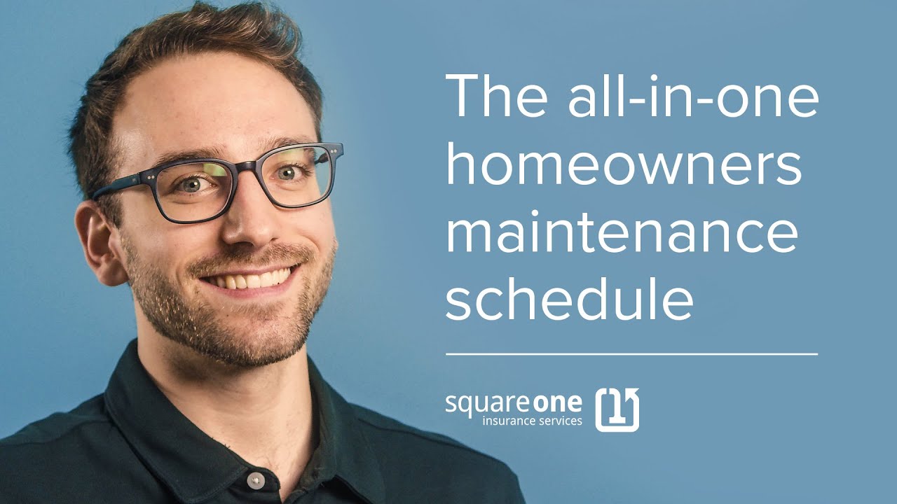 The Complete Home Maintenance Schedule - YouTube