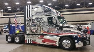 Great American Trucking Show 2019 in Dallas Texas in 4K