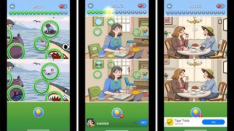 Hidden Differences : Spot It (IOS Gameplay)