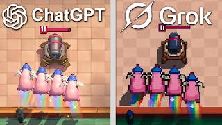 Chatgpt Vs Grok Make Clash Royale From Scratch