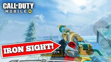 HOW TO REMOVE SNIPER SCOPE IN COD MOBILE