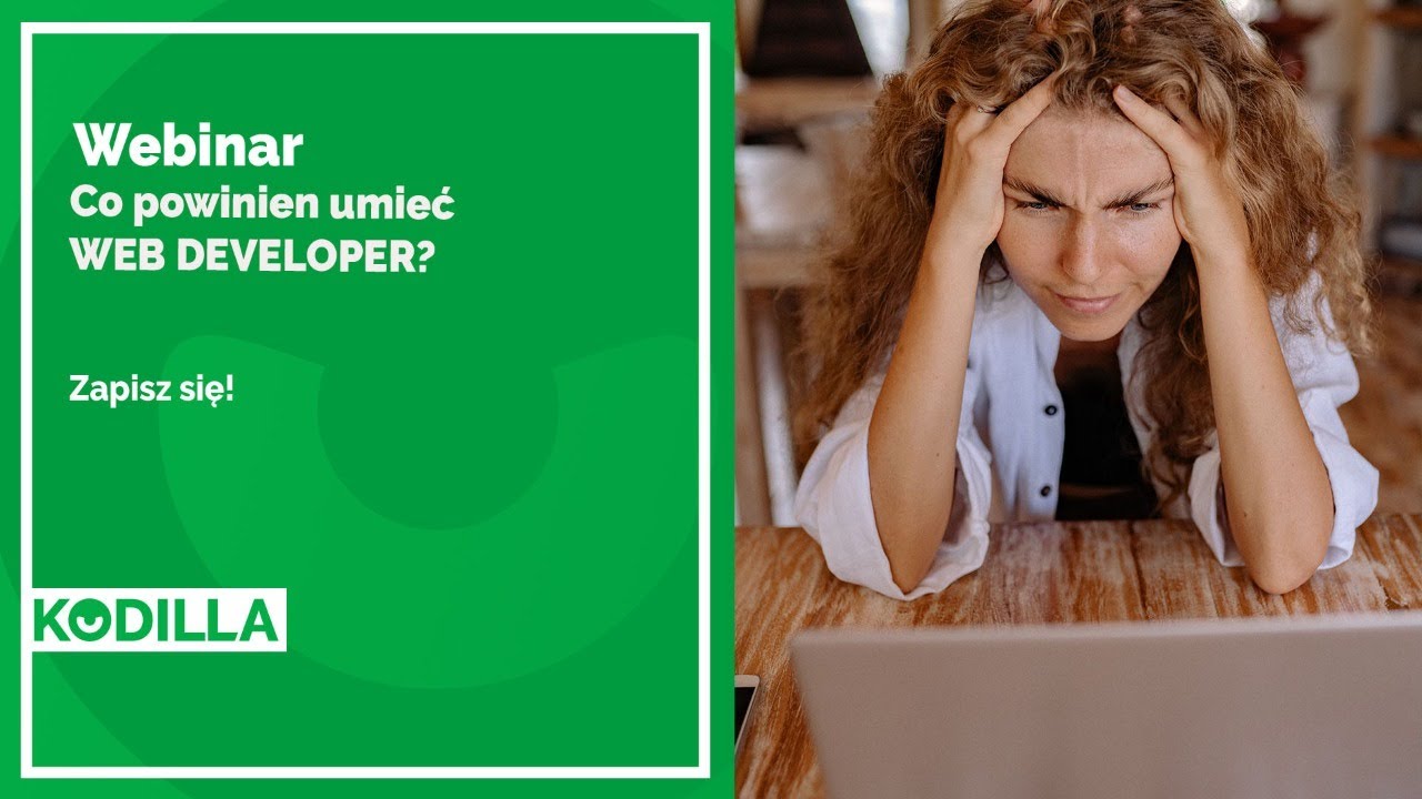 Webinar: Co powinien umieć Web Developer?