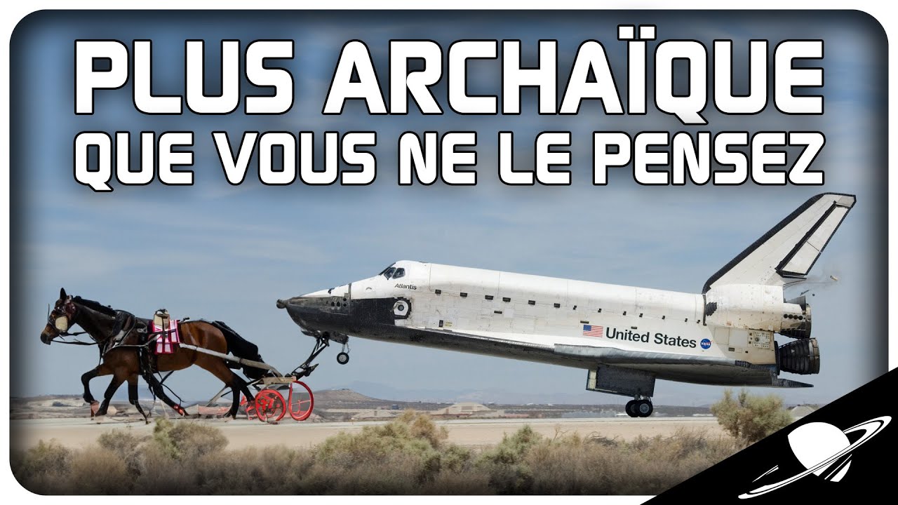 ? La navette spatiale, conditionnée par des chevaux ?