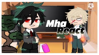 Mha react to villan Deku ✨ •Bakudeku•