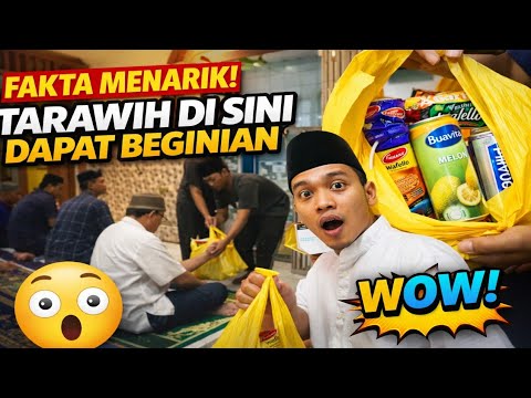 FAKTA MENARIK! tarawih di sini dapat beginian