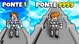 A CADA LEVEL A PONTE FICA MAIOR - ROBLOX