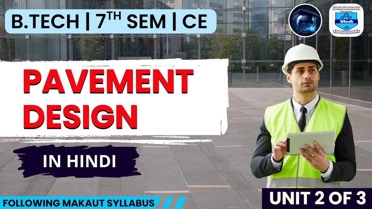 PAVEMENT DESIGN | MAKAUT | B-TECH | CIVIL ENGINEERING | CE | 7th SEM
