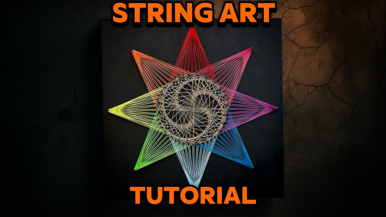 DIY String art / Easy wall art tutorial