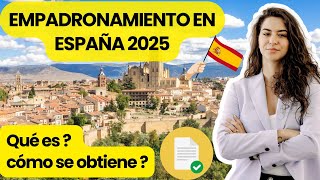 2025 Como EMPADRONARSE en ESPAÑA para que sirve y sus Requisitos #video #viralvideo #latinosenespaña
