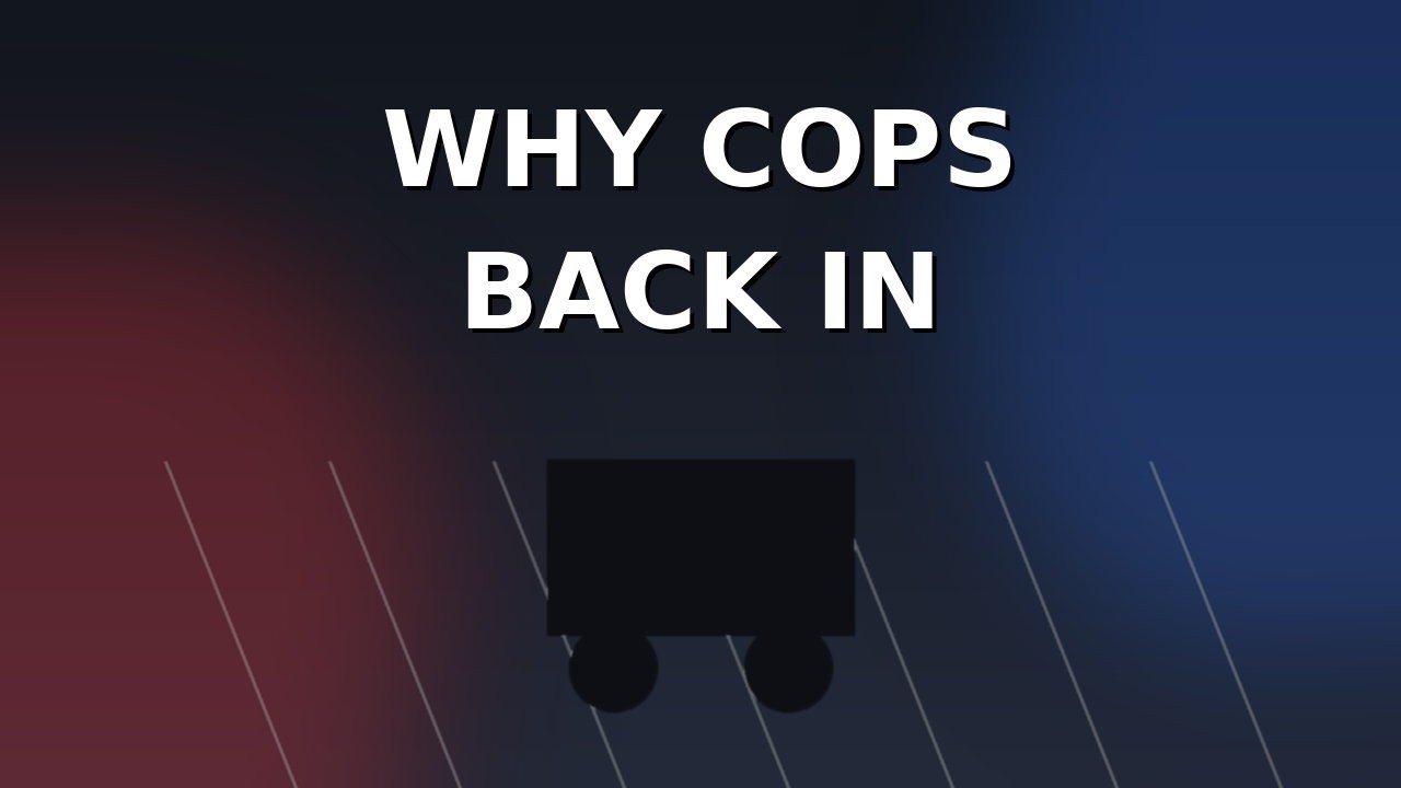 Why Police Officers Back Into Parking Spots Everywhere