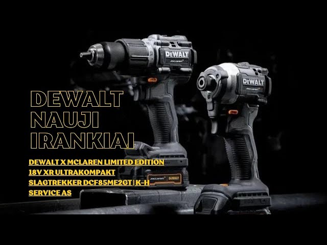 DeWalt DCF85ME2GT-QW McLaren Design au meilleur prix sur