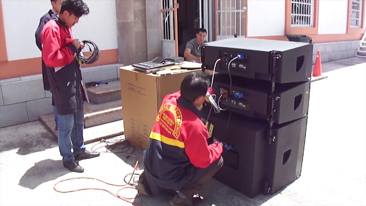 soundking line array speakers