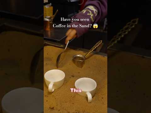 Trying SAND COFFEE