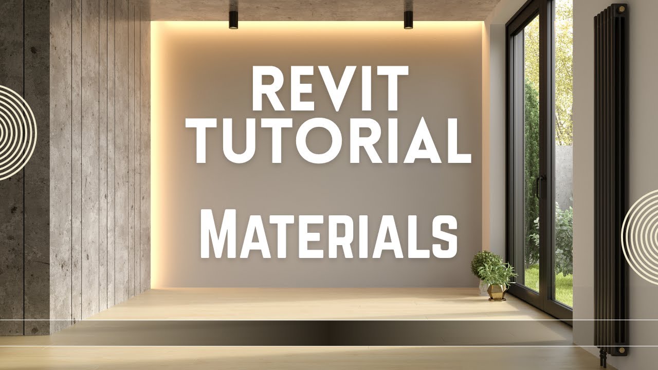 Revit Tutorial - Create materials and material libraries - YouTube