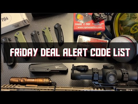 Friday Deal Alert 