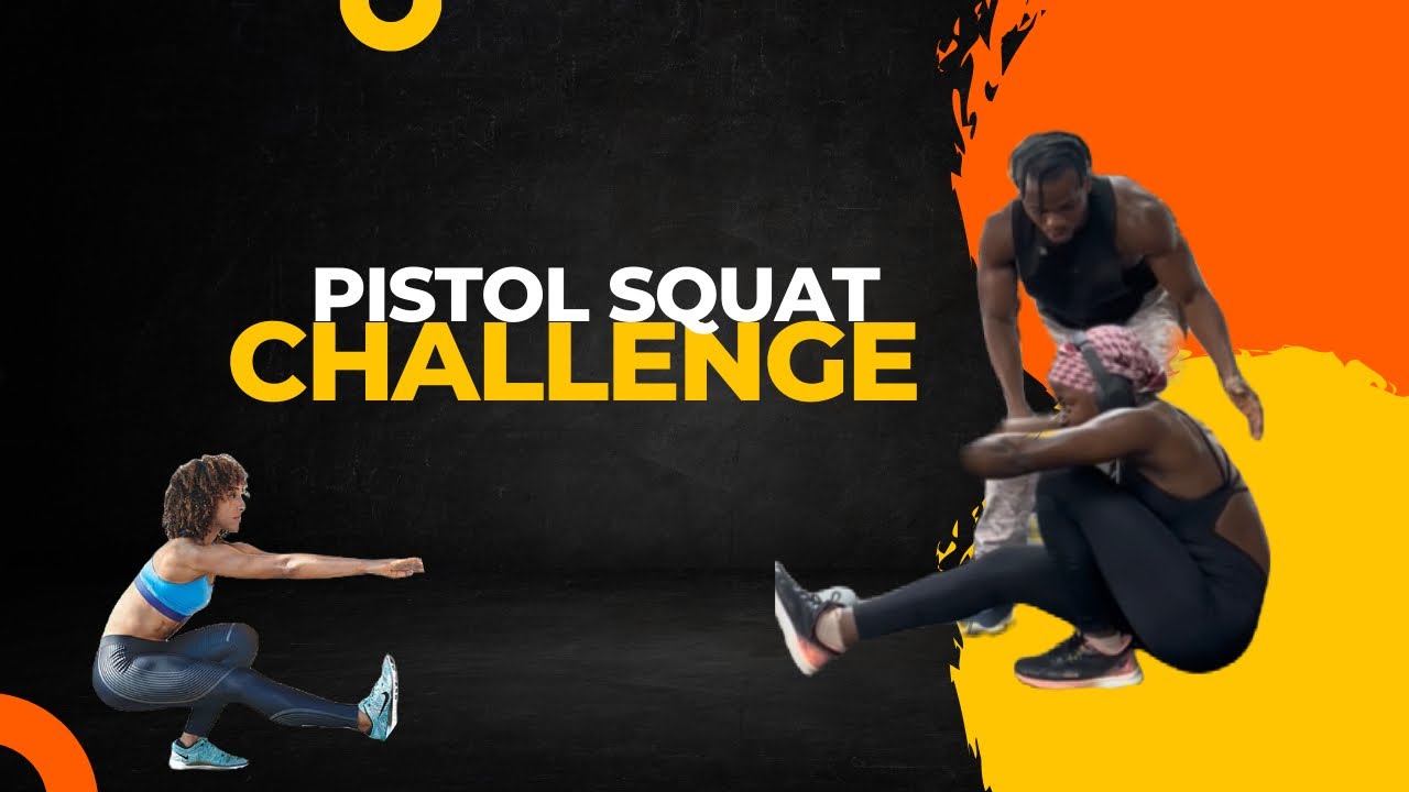 Pistol squat challenge - YouTube