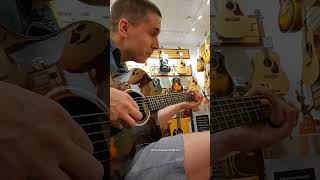 Quick Bluegr Lick On A Taylor 224 Koa. Full Guitar Demo On Youtube.