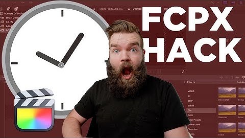 Fastest Way To Edit Podcasts/Interviews in FCPX - 010