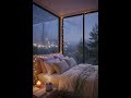 Deep Sleep Rain on Window 🌧️ 8 Hours Black Screen Rain Sounds for Sleeping | AI Generated #shorts
