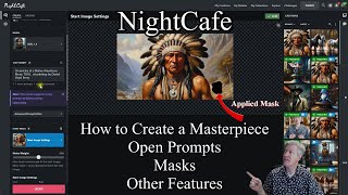 NightCafe, Features, How to use Masks, and more! screenshot 5