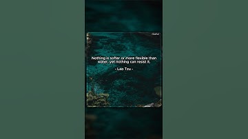 🌊 Be Like Water | Lao Tzu Timeless Wisdom