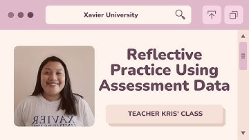 Reflective Practice Using Assessment Data